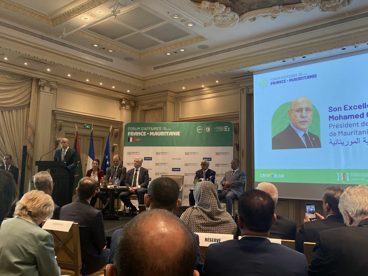 شركات فرنسية تشيد بإمكانيات موريتانيا الاقتصادية