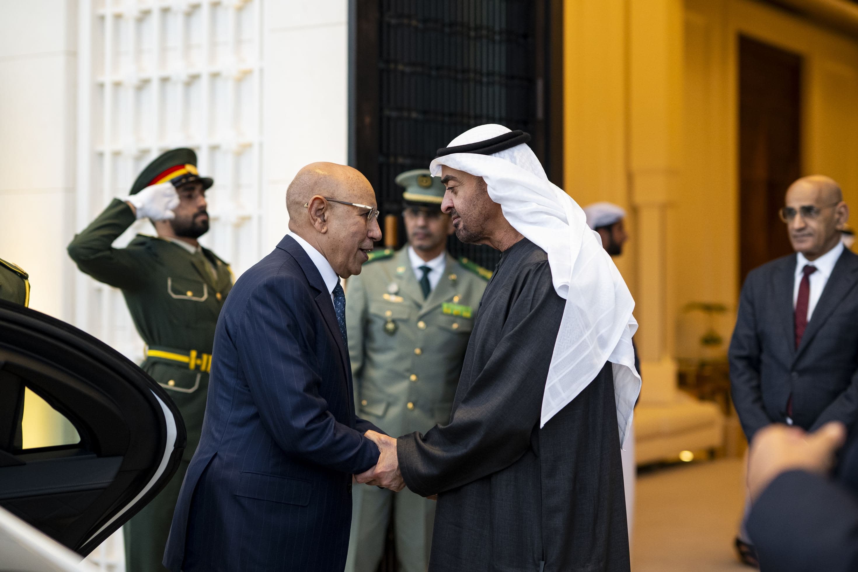 الرئيس الموريتاني يشيد بكفاءة المنظومة الأمنية في الإمارات