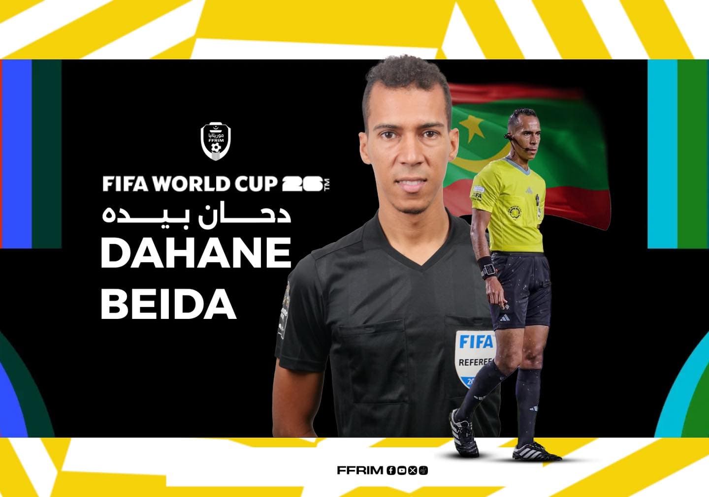 تعيين موريتاني حكما في المونديال